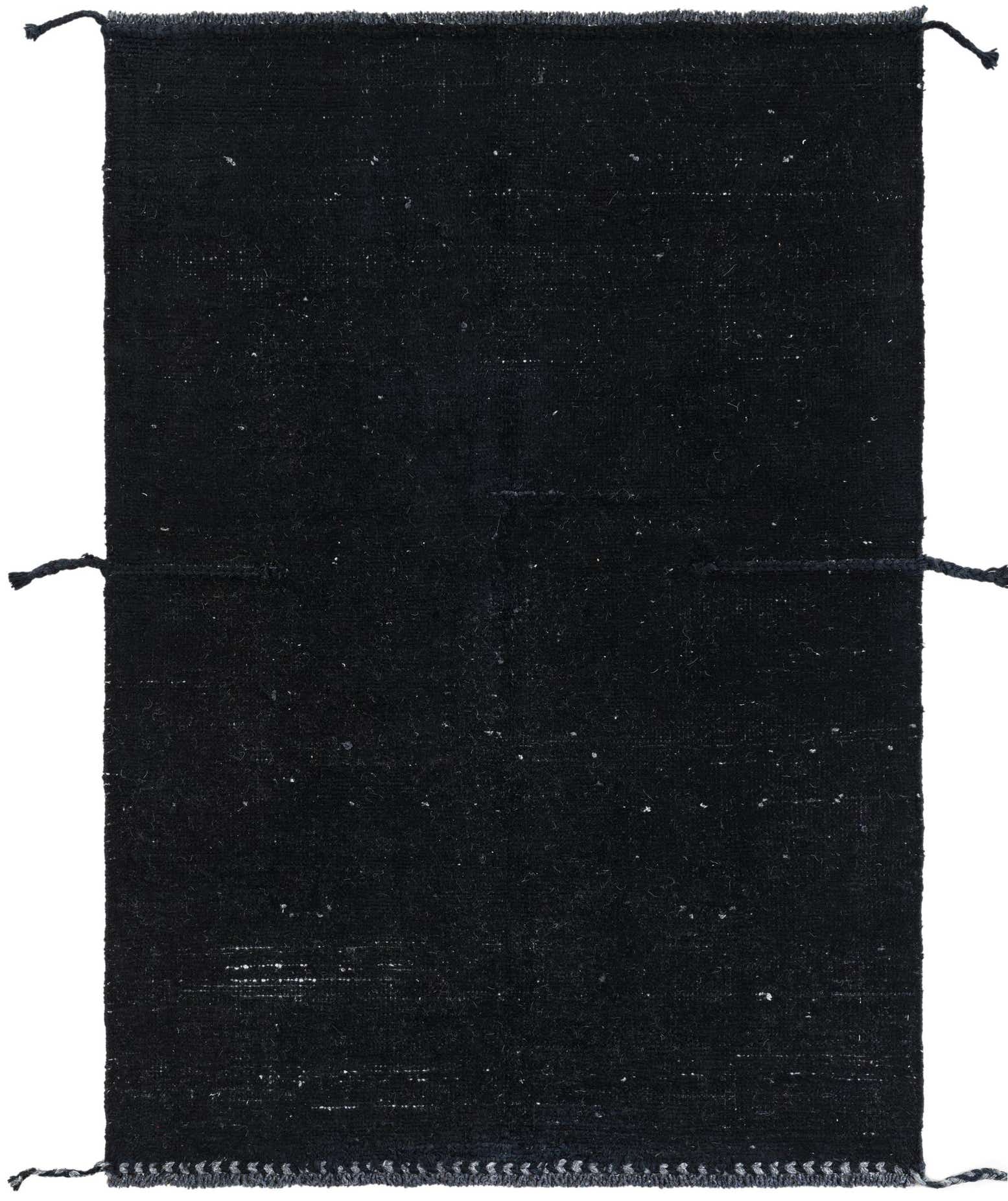 4' 3 x 6' 4 Hand Knotted Moroccan Wool Rug