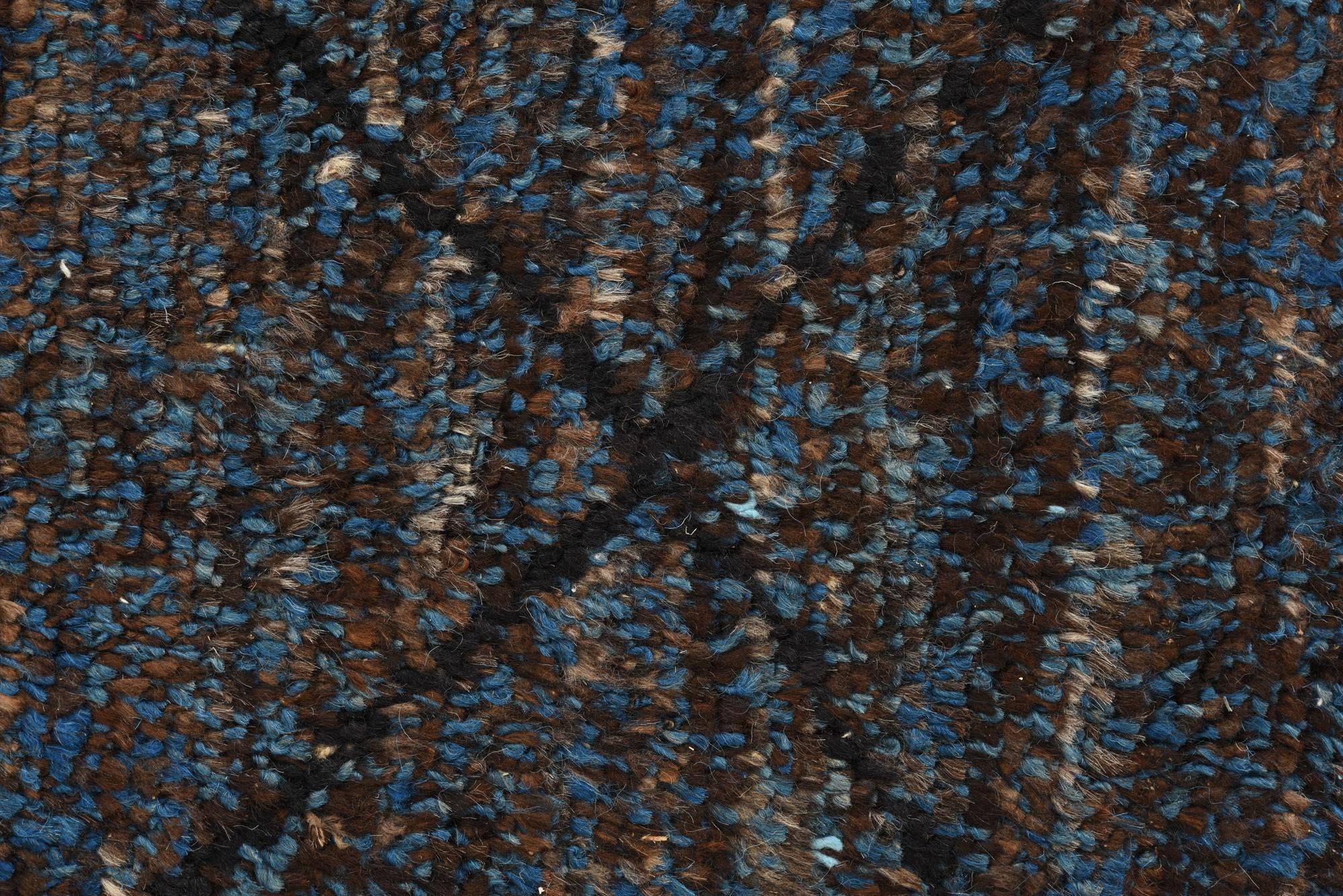 4' 3 x 6' 5 Hand Knotted Moroccan Wool Rug