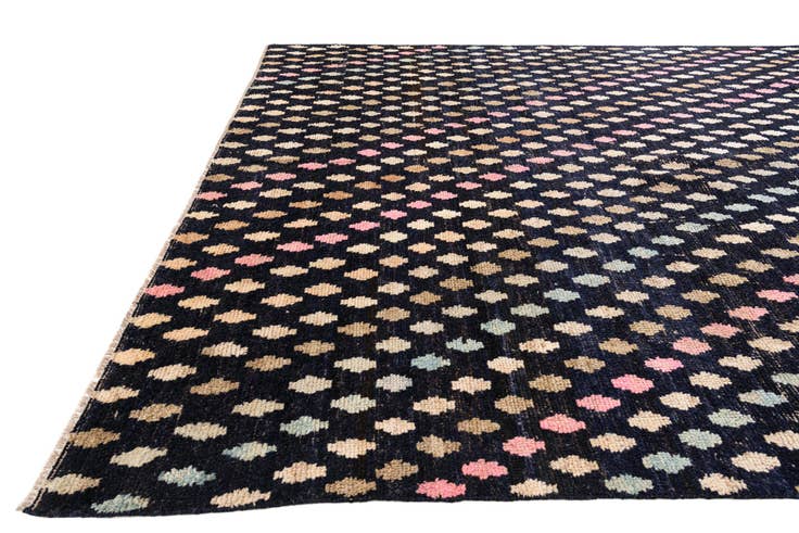 Detail image of 8' 4 x 10' 4 Hand Knotted Moroccan Wool Rug