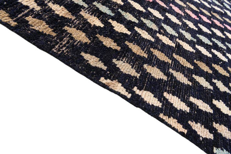 Detail image of 8' 4 x 10' 4 Hand Knotted Moroccan Wool Rug