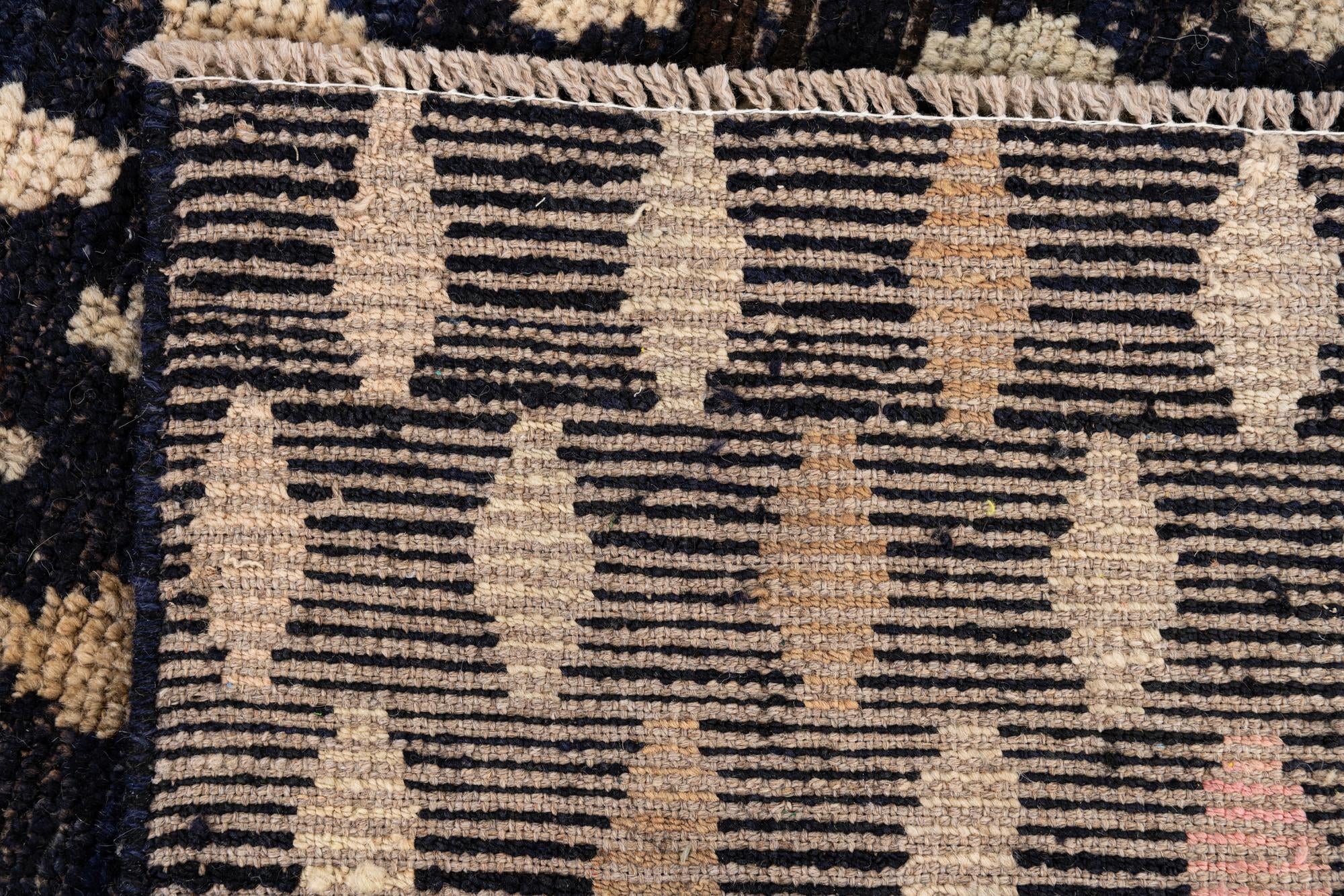 8' 4 x 10' 4 Hand Knotted Moroccan Wool Rug