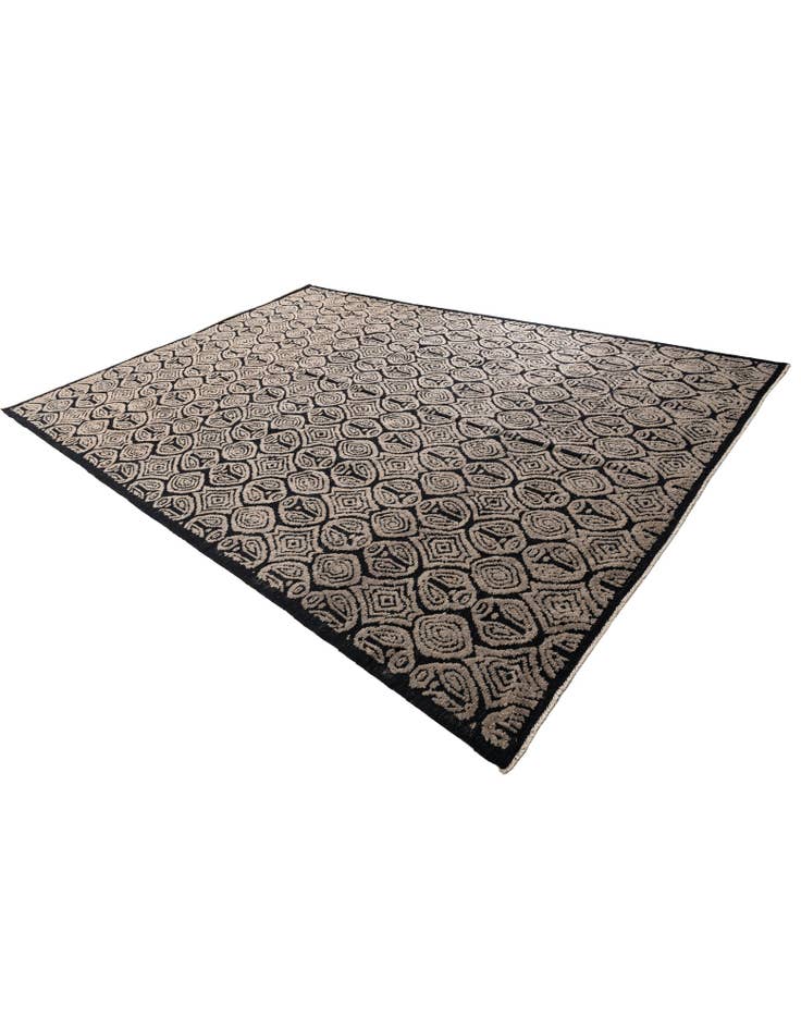 Detail image of 10' x 14'  Hand Knotted Moroccan Wool Rug