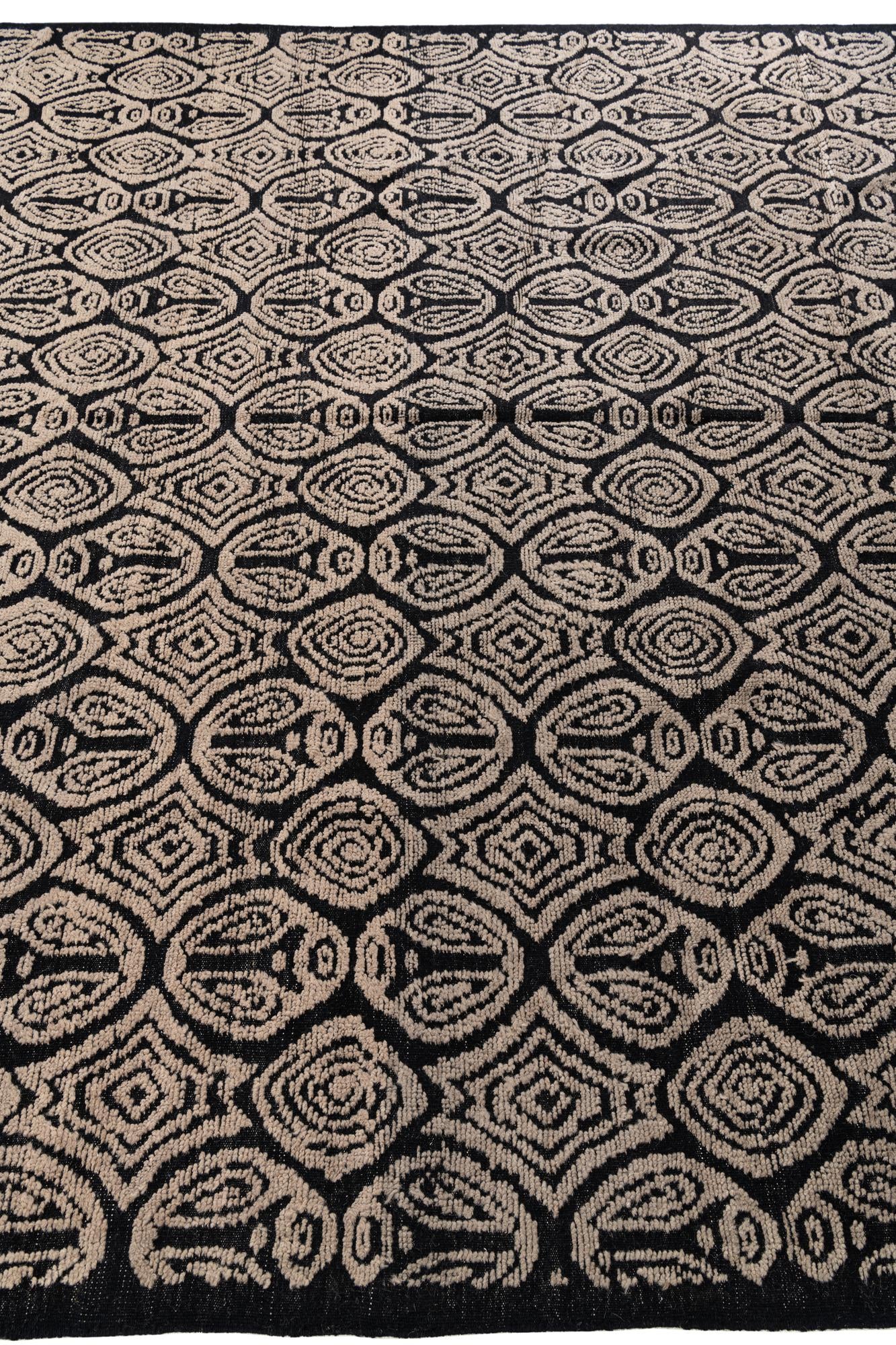 10' x 14' Hand Knotted Moroccan Wool Rug