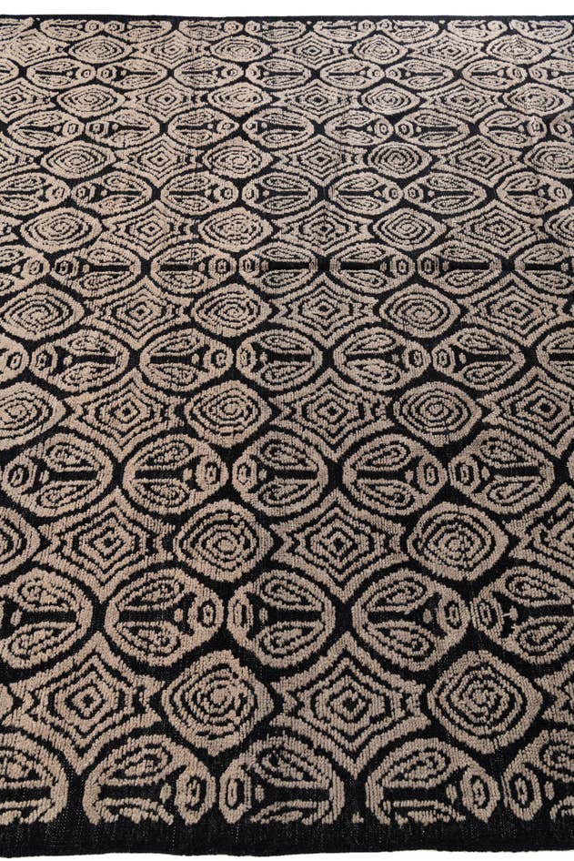Detail image of 10' x 14' Hand Knotted Moroccan Wool Rug