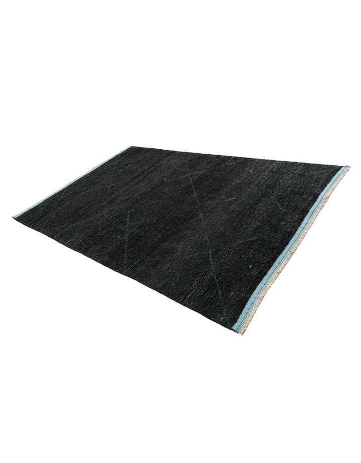 6' 2 x 9' 7 Hand Knotted Moroccan Wool Rug