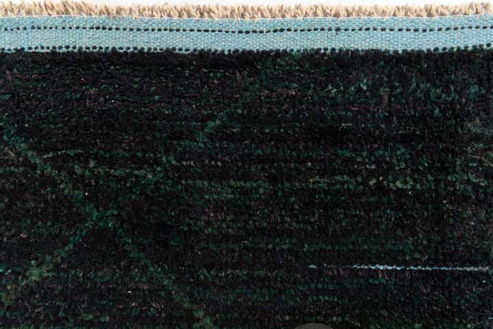 6' 2 x 9' 7 Hand Knotted Moroccan Wool Rug