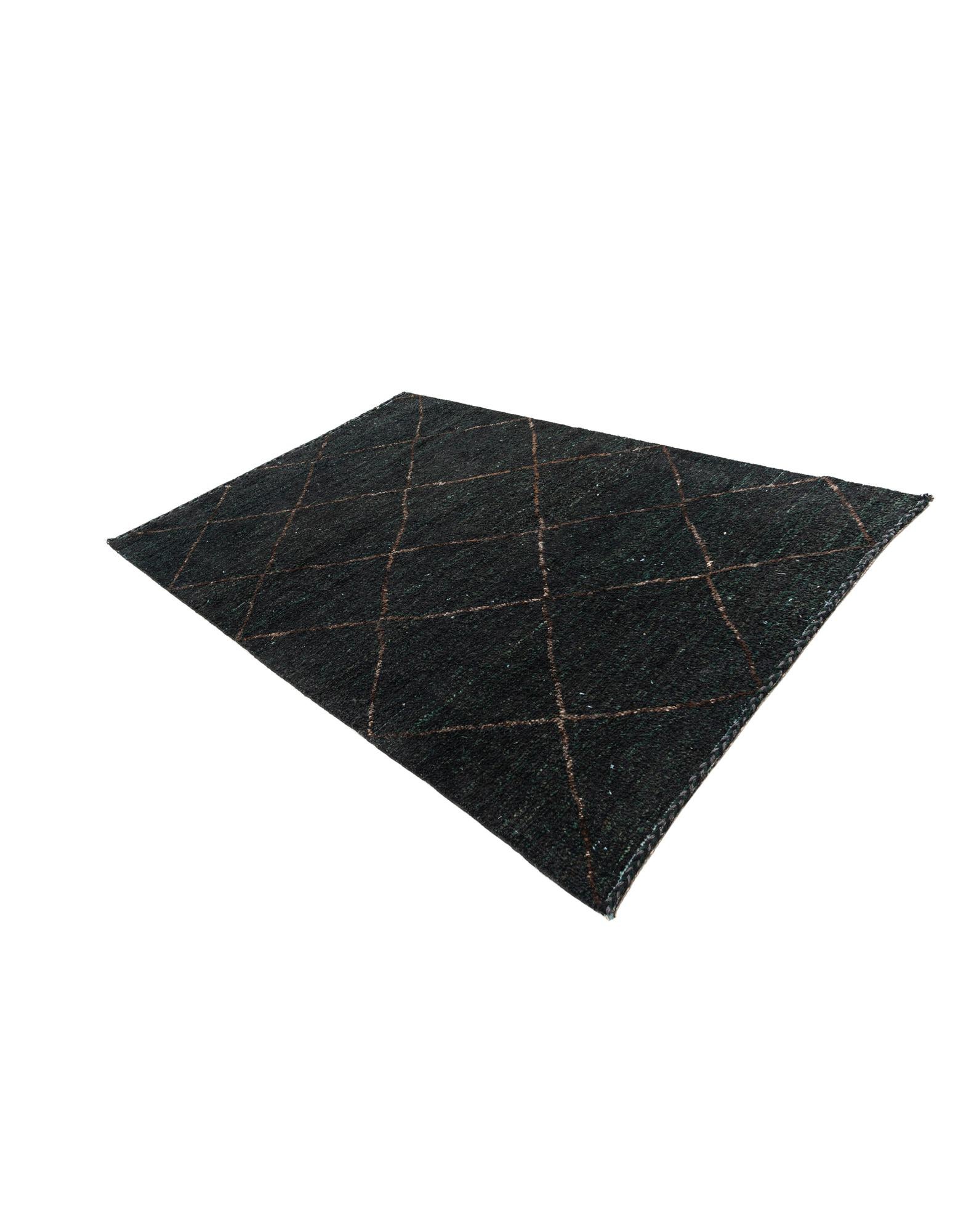 6' 4 x 9' 2 Hand Knotted Moroccan Wool Rug