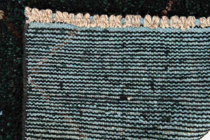 6' 4 x 9' 2 Hand Knotted Moroccan Wool Rug