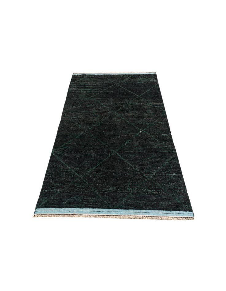 Detail image of 5' x 8' 4 Hand Knotted Moroccan Wool Rug