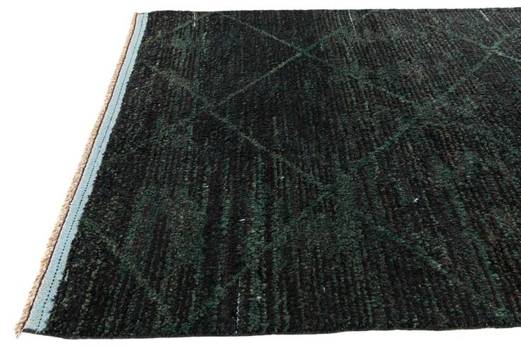 Detail image of 5' x 8' 4 Hand Knotted Moroccan Wool Rug