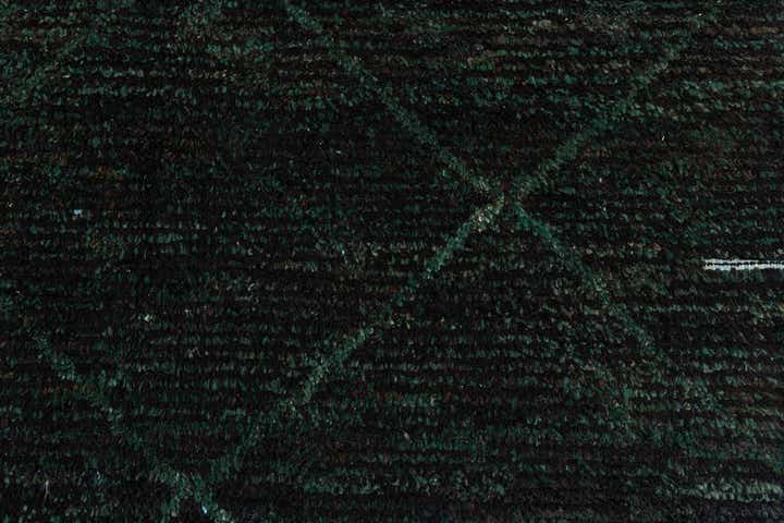5' x 8' 4 Hand Knotted Moroccan Wool Rug