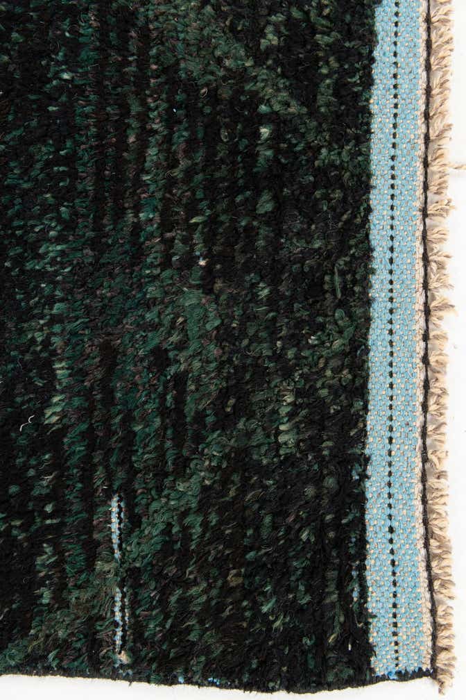 5' x 8' 4 Hand Knotted Moroccan Wool Rug