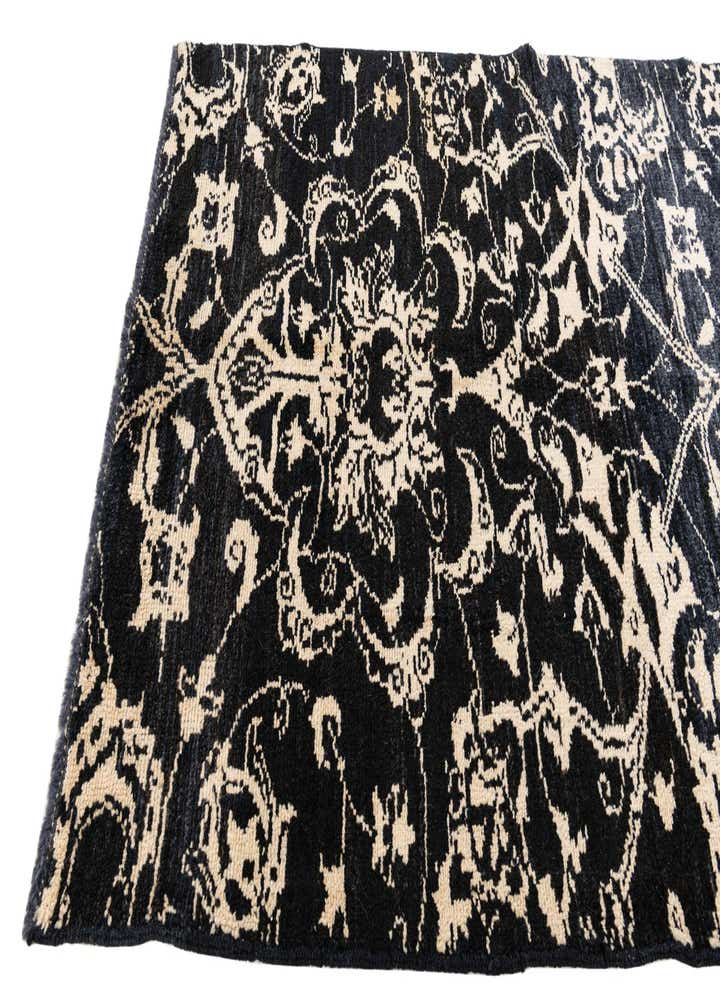 3' 10 x 6' 1 Hand Knotted Moroccan Wool Rug