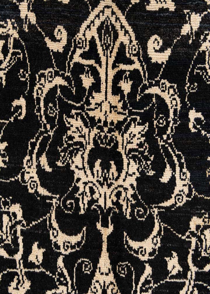 3' 10 x 6' 1 Hand Knotted Moroccan Wool Rug