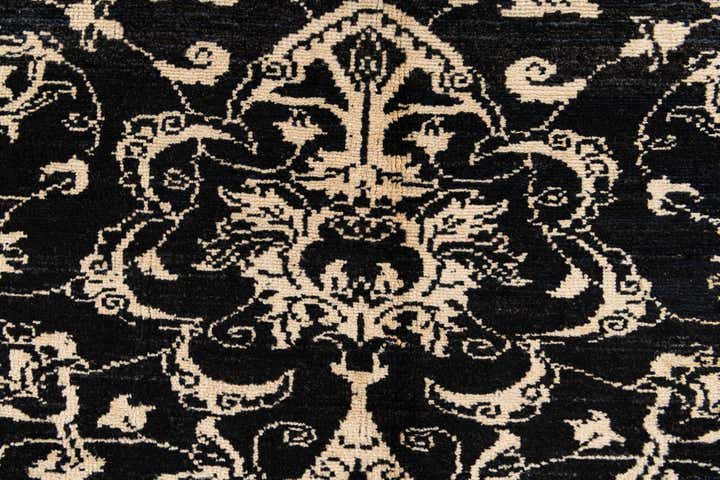 3' 10 x 6' 1 Hand Knotted Moroccan Wool Rug