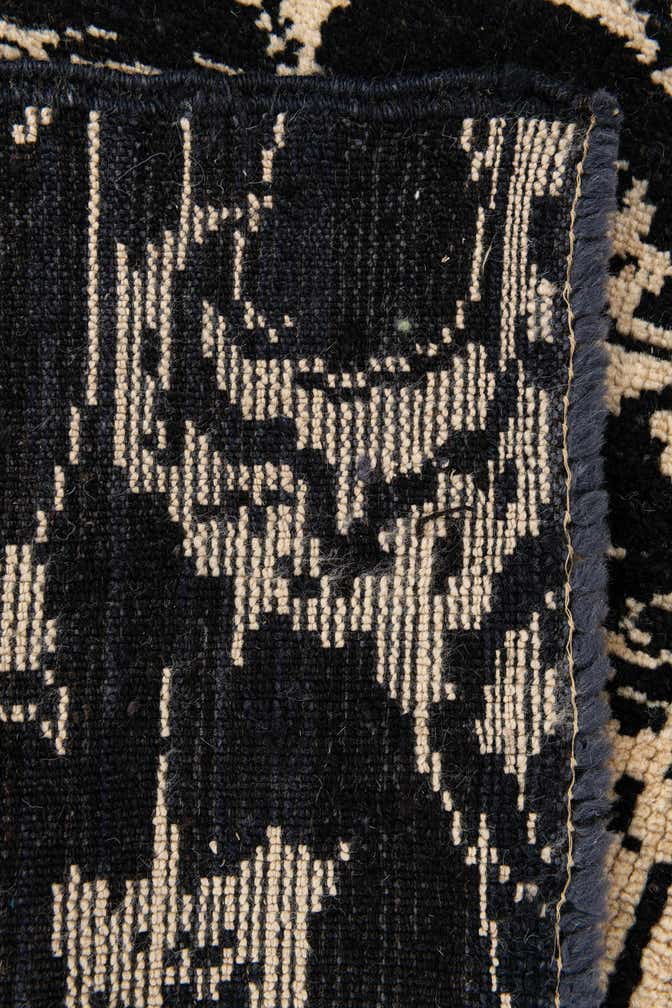3' 10 x 6' 1 Hand Knotted Moroccan Wool Rug