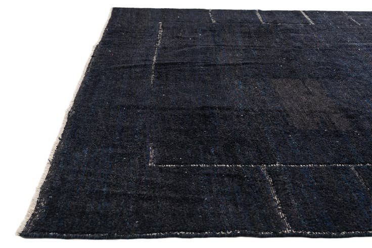 Detail image of 9' 6 x 11' 9 Hand Knotted Moroccan Wool Rug