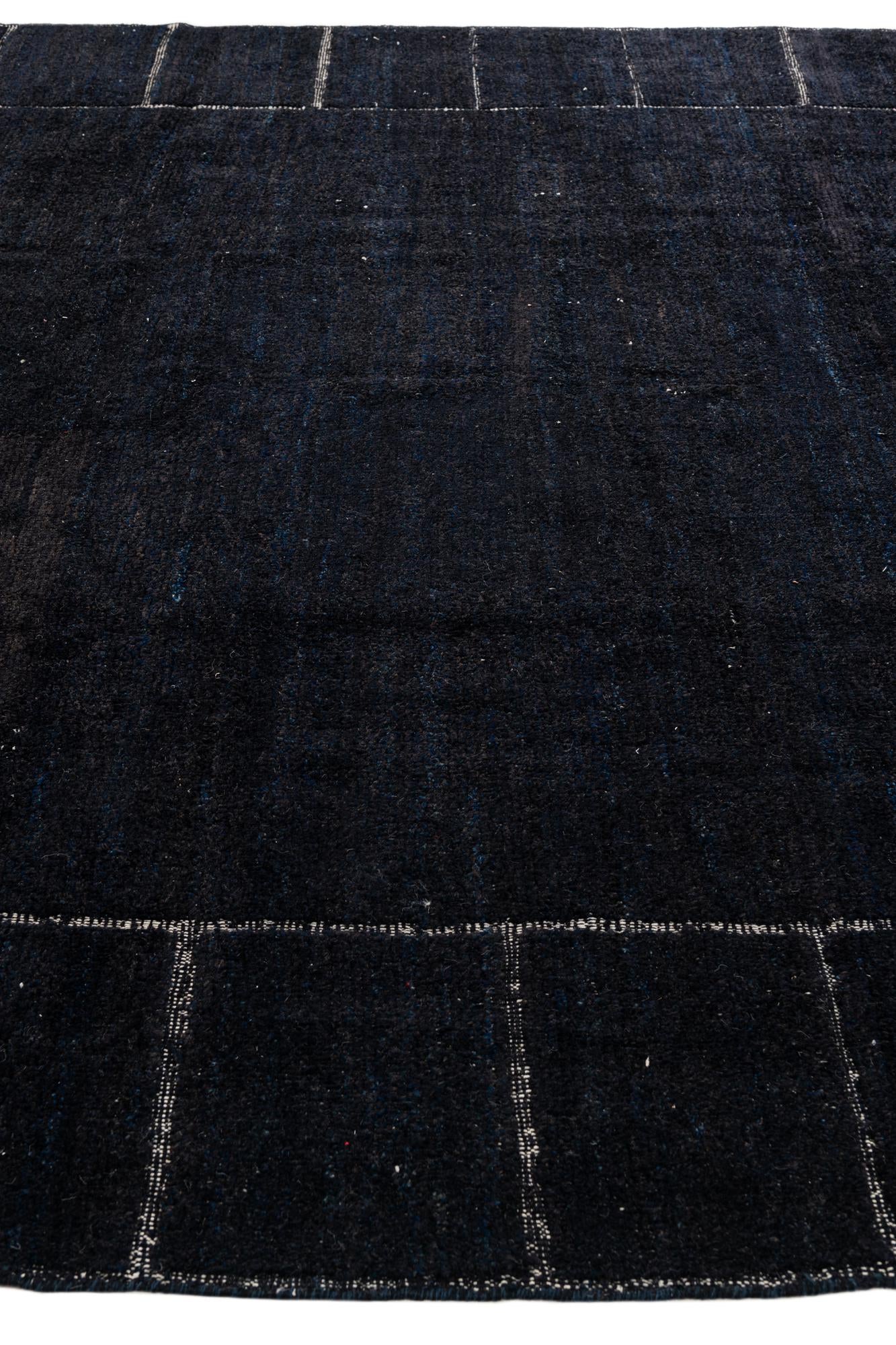 9' 6 x 11' 9 Hand Knotted Moroccan Wool Rug