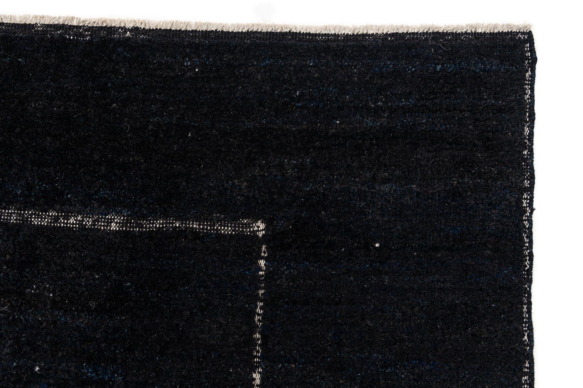 9' 6 x 11' 9 Hand Knotted Moroccan Wool Rug