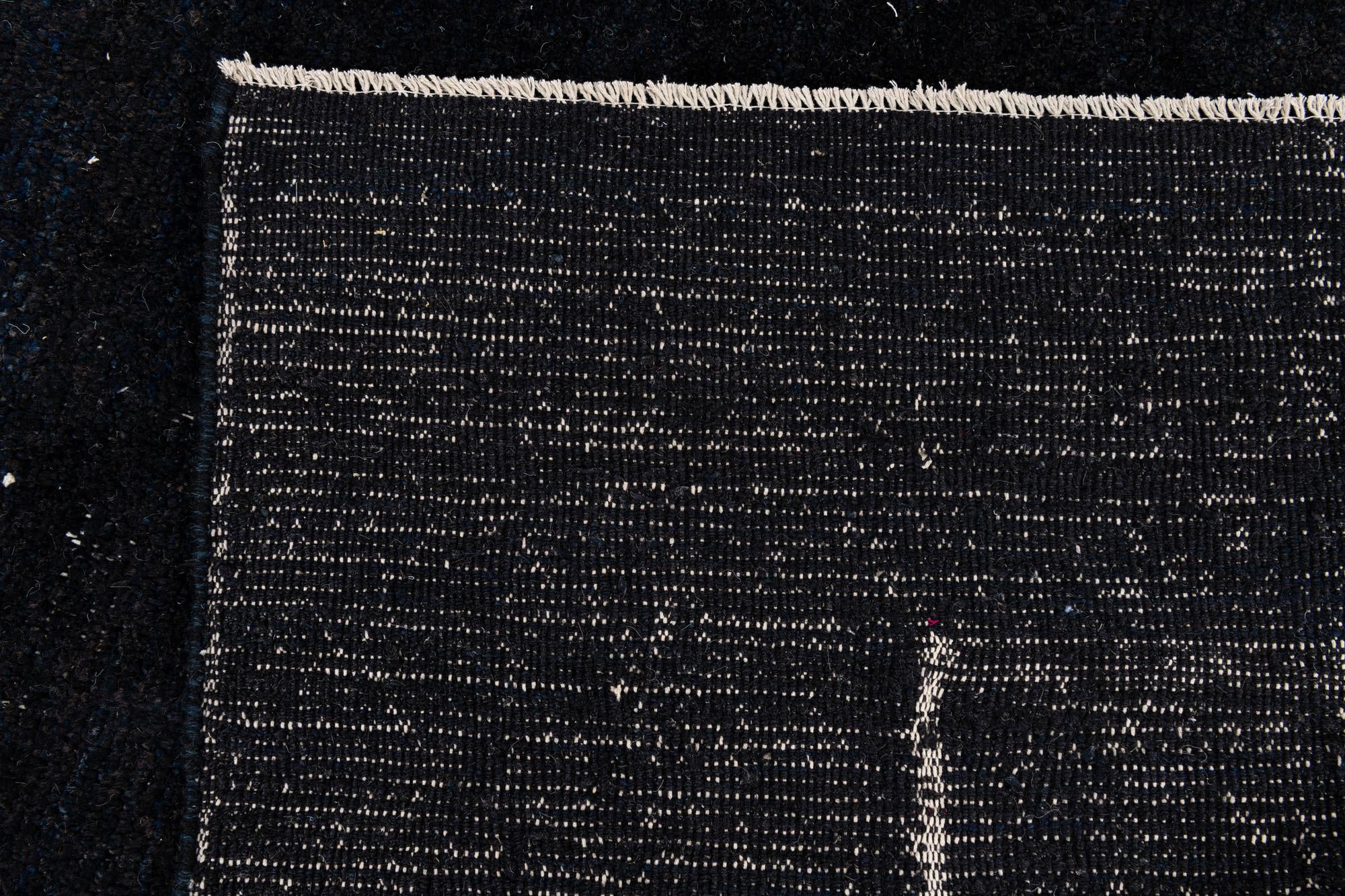 9' 6 x 11' 9 Hand Knotted Moroccan Wool Rug