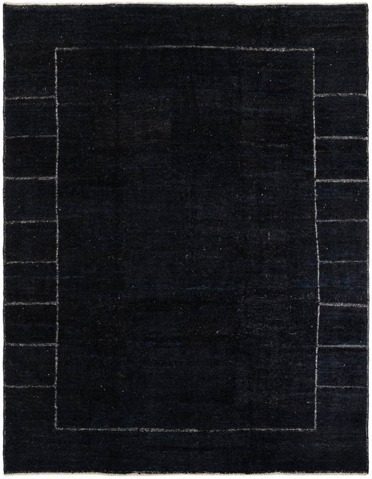 Detail image of 9' 6 x 11' 9 Hand Knotted Moroccan Wool Rug
