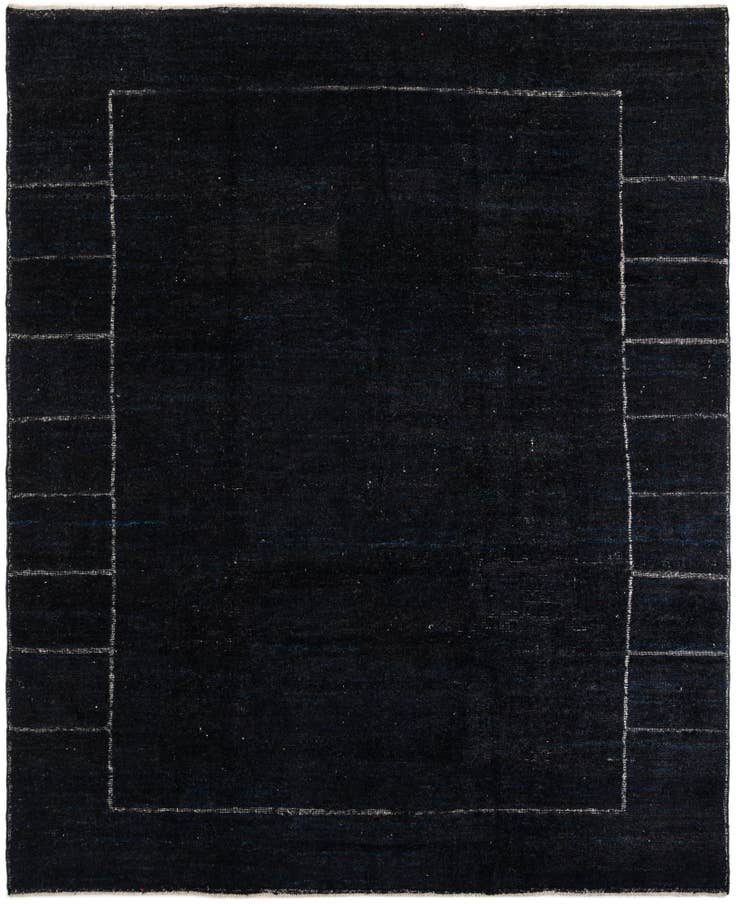 Detail image of 9' 6 x 11' 9 Hand Knotted Moroccan Wool Rug