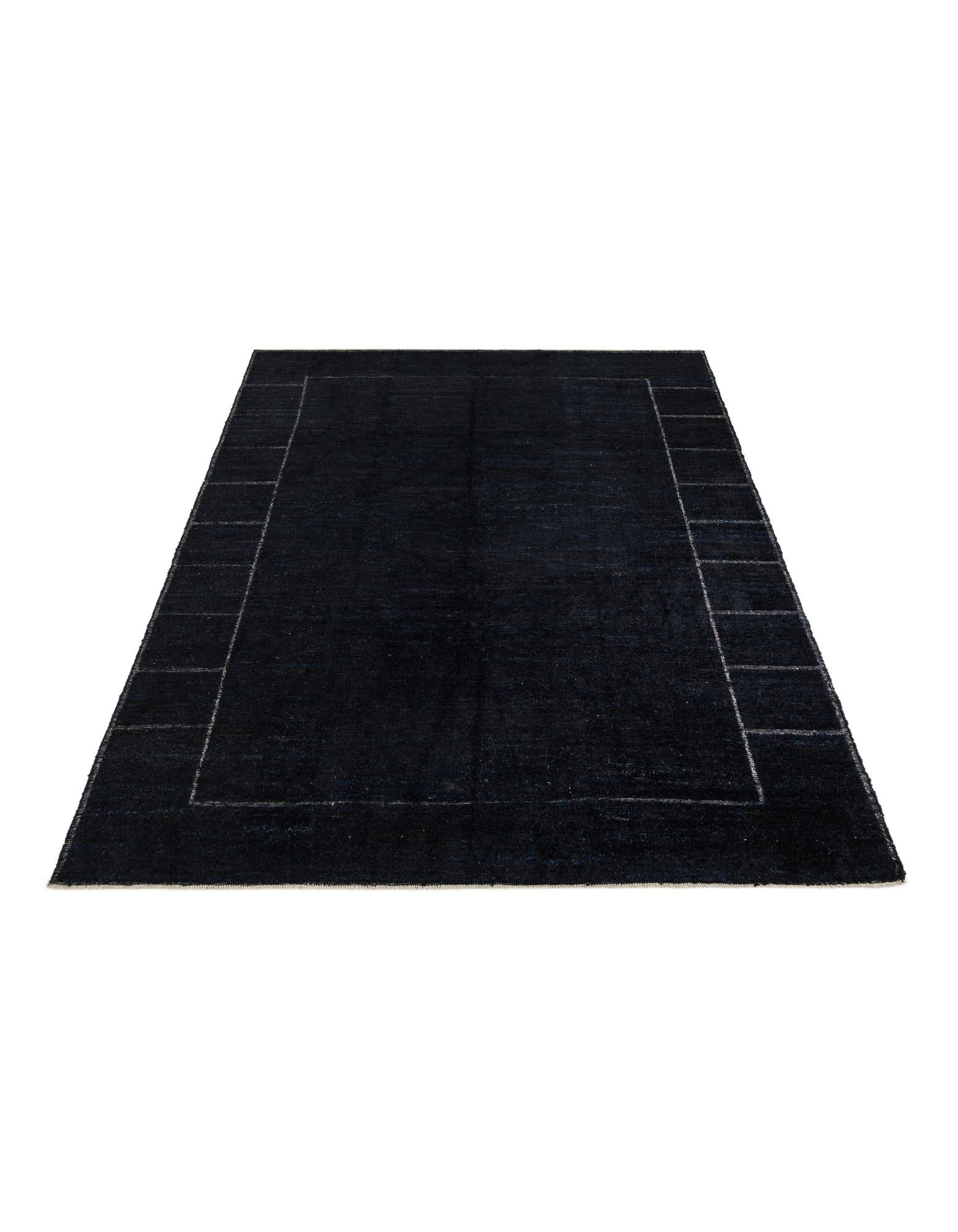 9' 5 x 12' Hand Knotted Moroccan Wool Rug