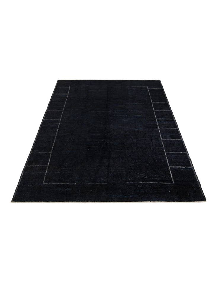 Detail image of 9' 5 x 12' Hand Knotted Moroccan Wool Rug