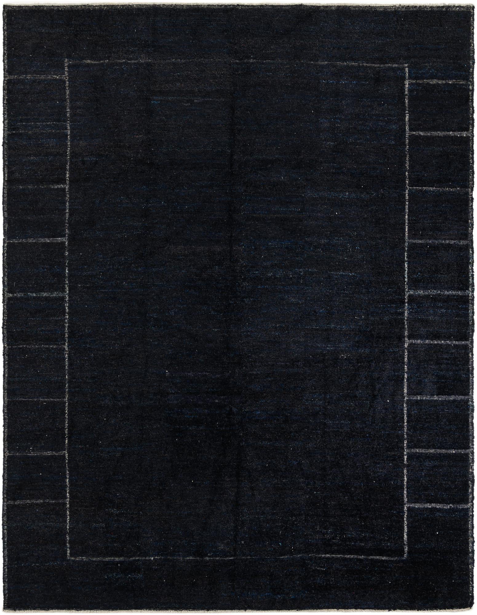 9' 5 x 12' Hand Knotted Moroccan Wool Rug
