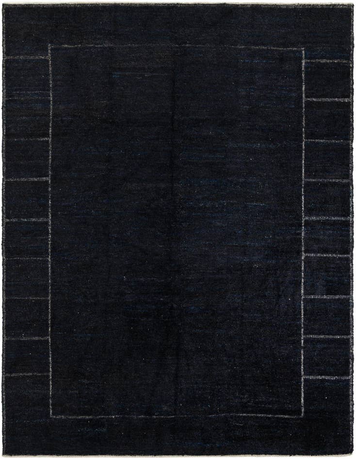 Detail image of 9' 5 x 12' Hand Knotted Moroccan Wool Rug