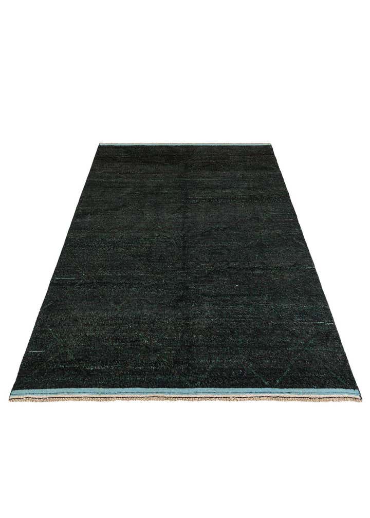8' x 10' 7 Hand Knotted Moroccan Wool Rug