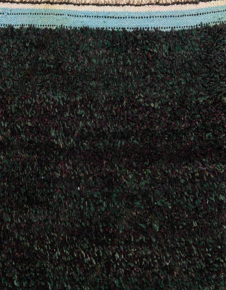 Detail image of 8' x 10' 7  Hand Knotted Moroccan Wool Rug