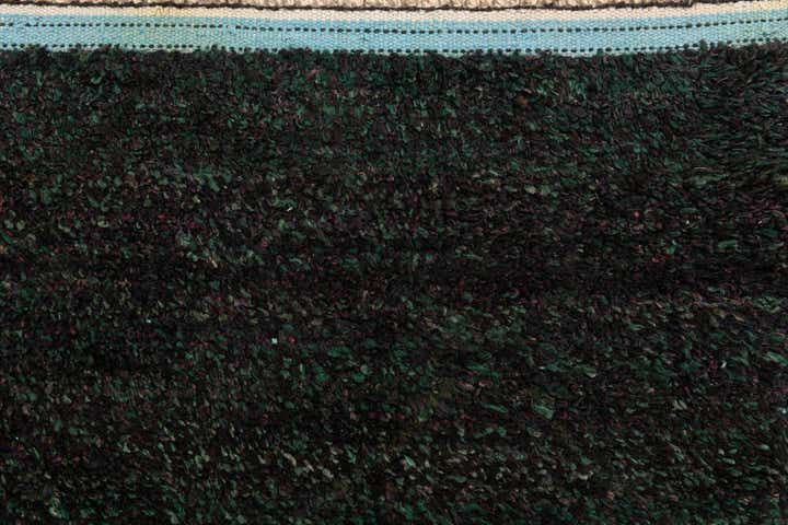 8' x 10' 7 Hand Knotted Moroccan Wool Rug