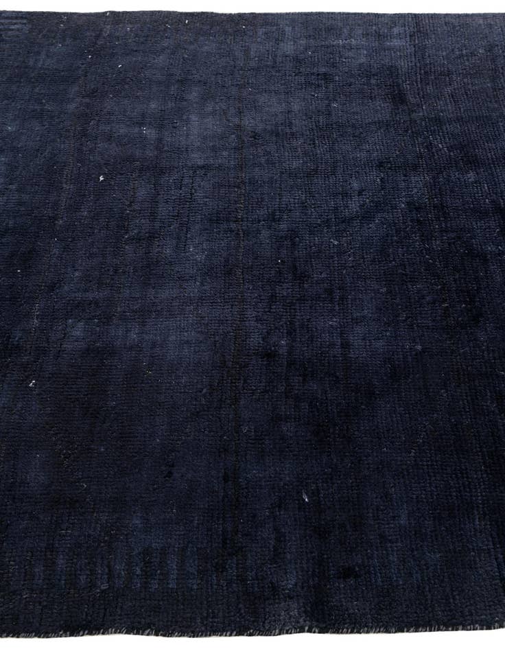 Detail image of 4' 9 x 7' Hand Knotted Moroccan Wool Rug