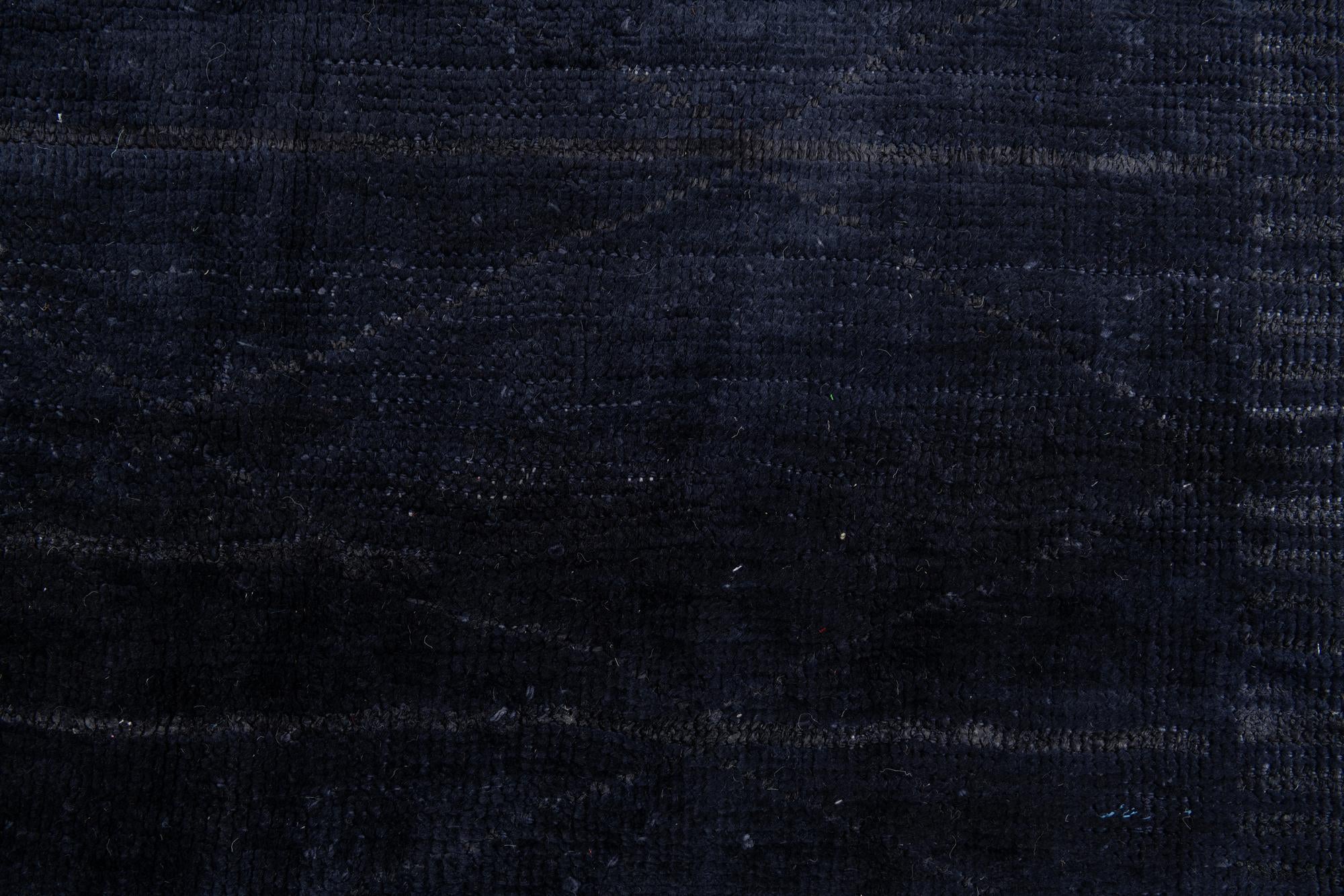 4' 9 x 7' Hand Knotted Moroccan Wool Rug
