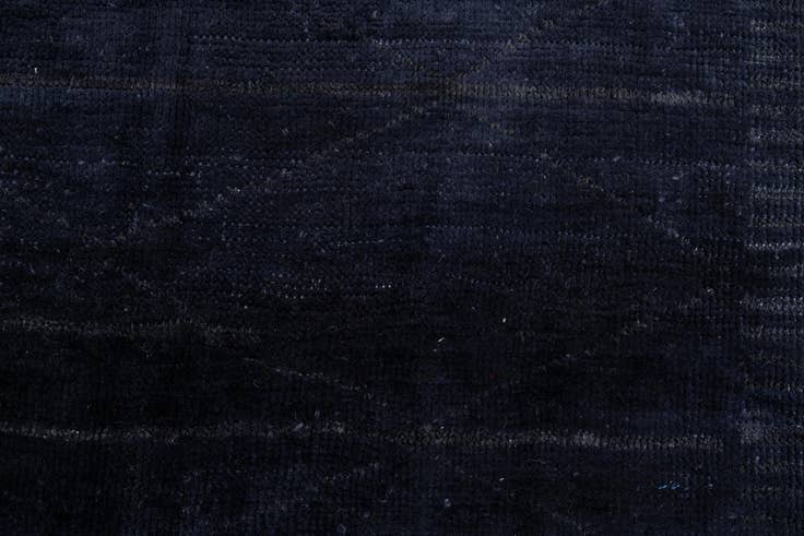 Detail image of 4' 9 x 7' Hand Knotted Moroccan Wool Rug