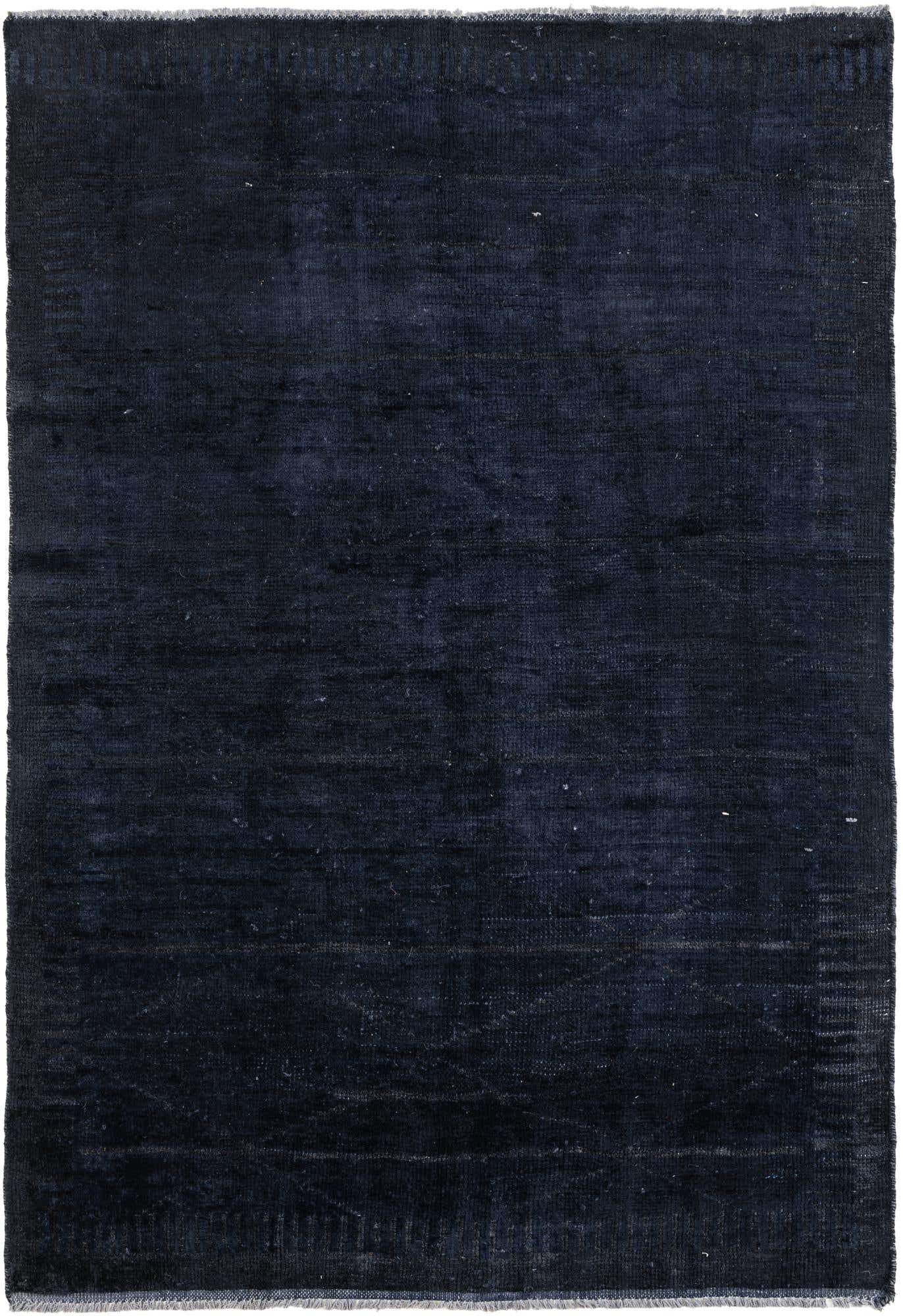 4' 9 x 7' Hand Knotted Moroccan Wool Rug