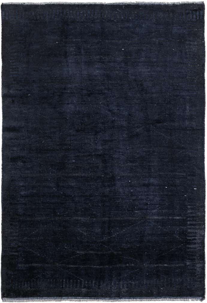 4' 9 x 7' Hand Knotted Moroccan Wool Rug