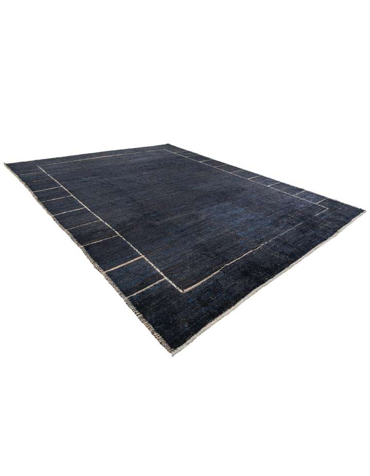 9' 4 x 10' Hand Knotted Moroccan Wool Rug