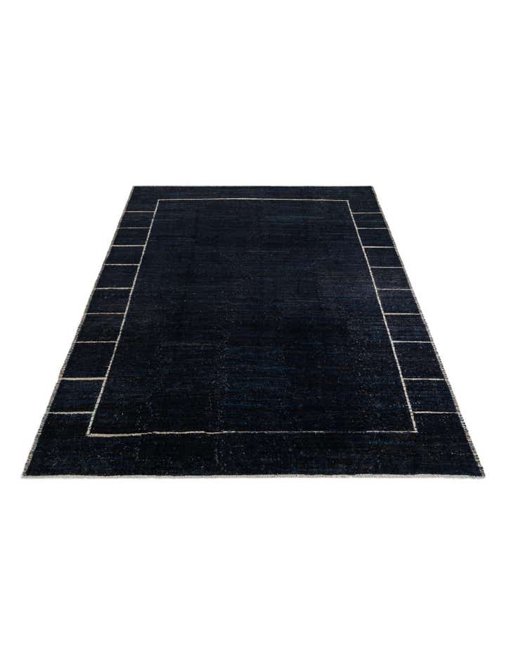 9' 4 x 10' Hand Knotted Moroccan Wool Rug