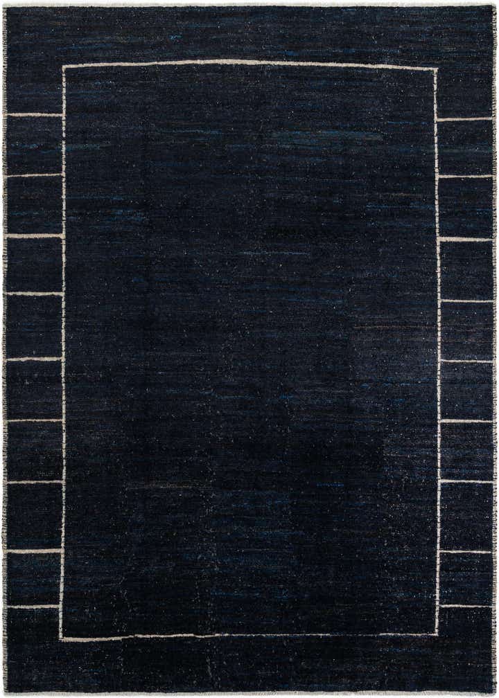 9' 4 x 10' Hand Knotted Moroccan Wool Rug