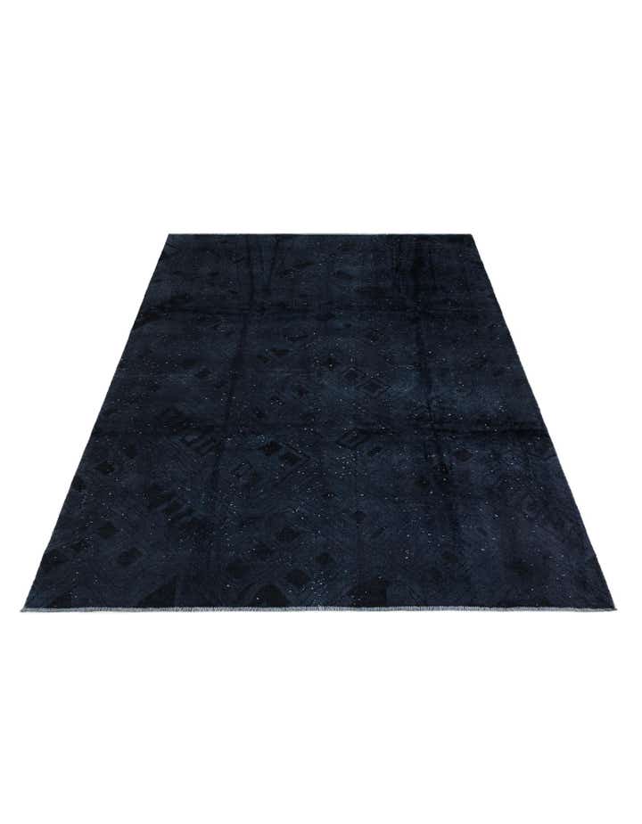 8' x 10' 5 Hand Knotted Moroccan Wool Rug