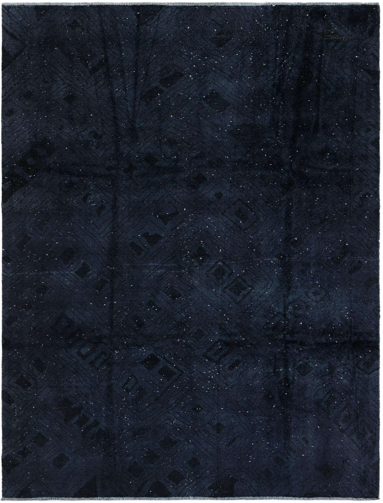 8' x 10' 5 Hand Knotted Moroccan Wool Rug