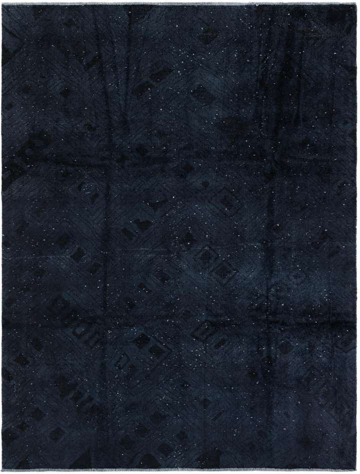 8' x 10' 5 Hand Knotted Moroccan Wool Rug