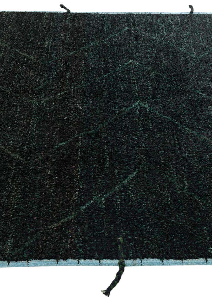 6' 3 x 9' 4 Hand Knotted Moroccan Wool Rug