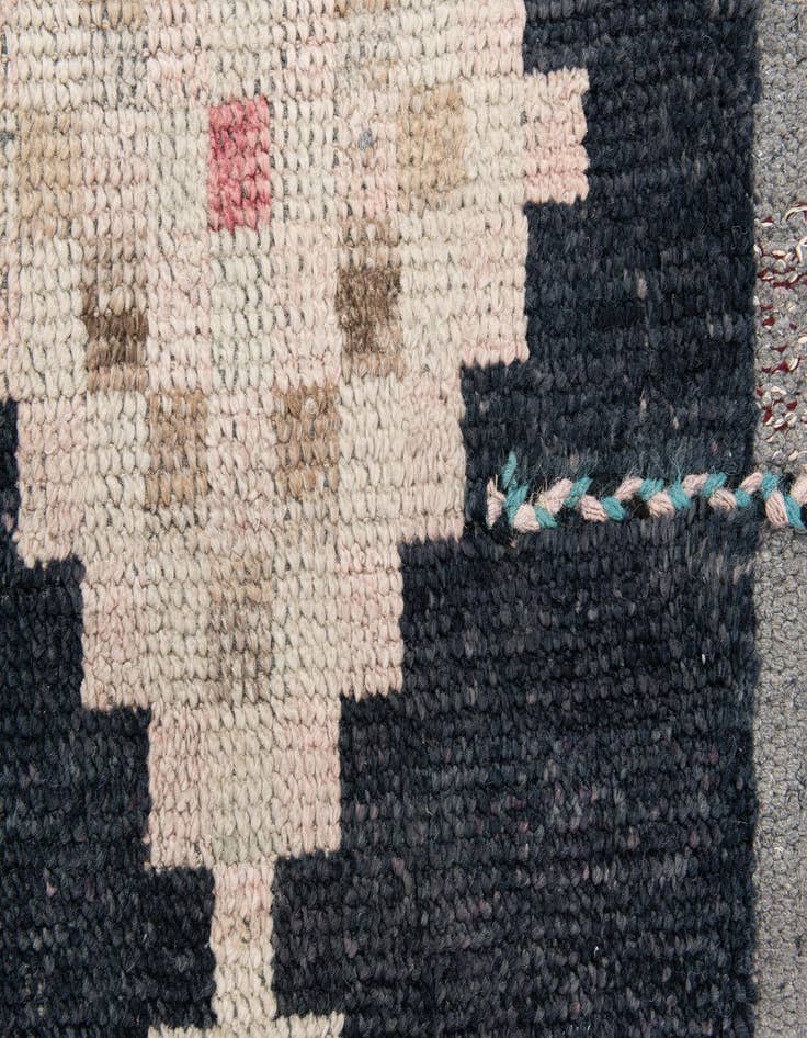 Detail image of 9' 1 x 11' 10  Hand Knotted Moroccan Wool Rug