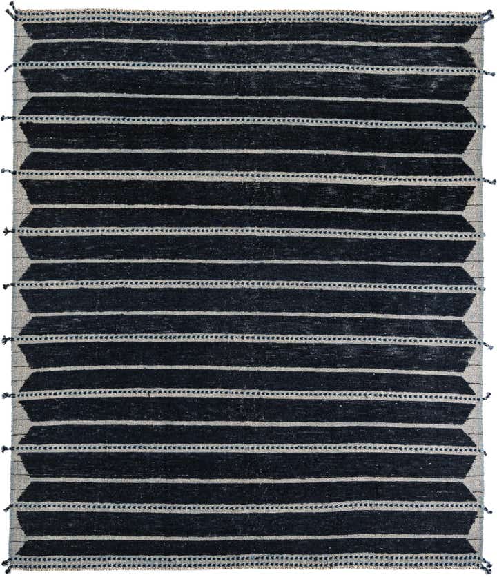 8' 6 x 10' Hand Knotted Moroccan Wool Rug