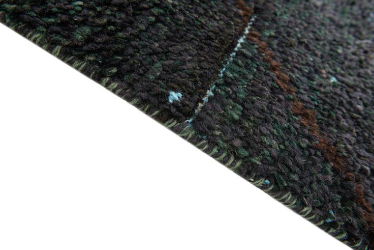 Detail image of 4' 10 x 8' 3 Hand Knotted Moroccan Wool Rug