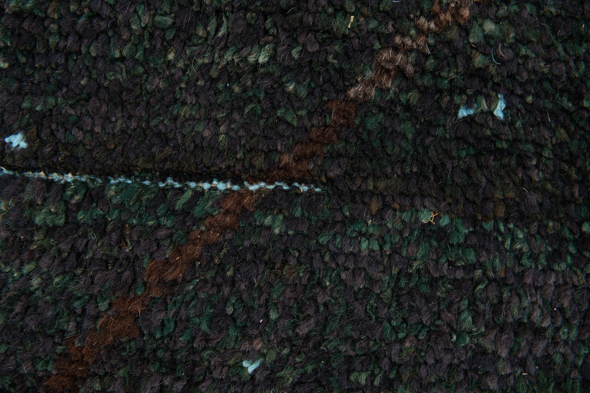 4' 10 x 8' 3 Hand Knotted Moroccan Wool Rug