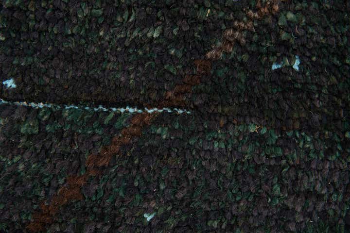 4' 10 x 8' 3 Hand Knotted Moroccan Wool Rug